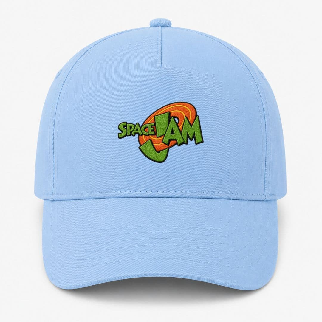 Ricamo Personalizzato - Cappellino Ricamato Unisex Da Baseball Regolabile – Design Space jam-Biiply
