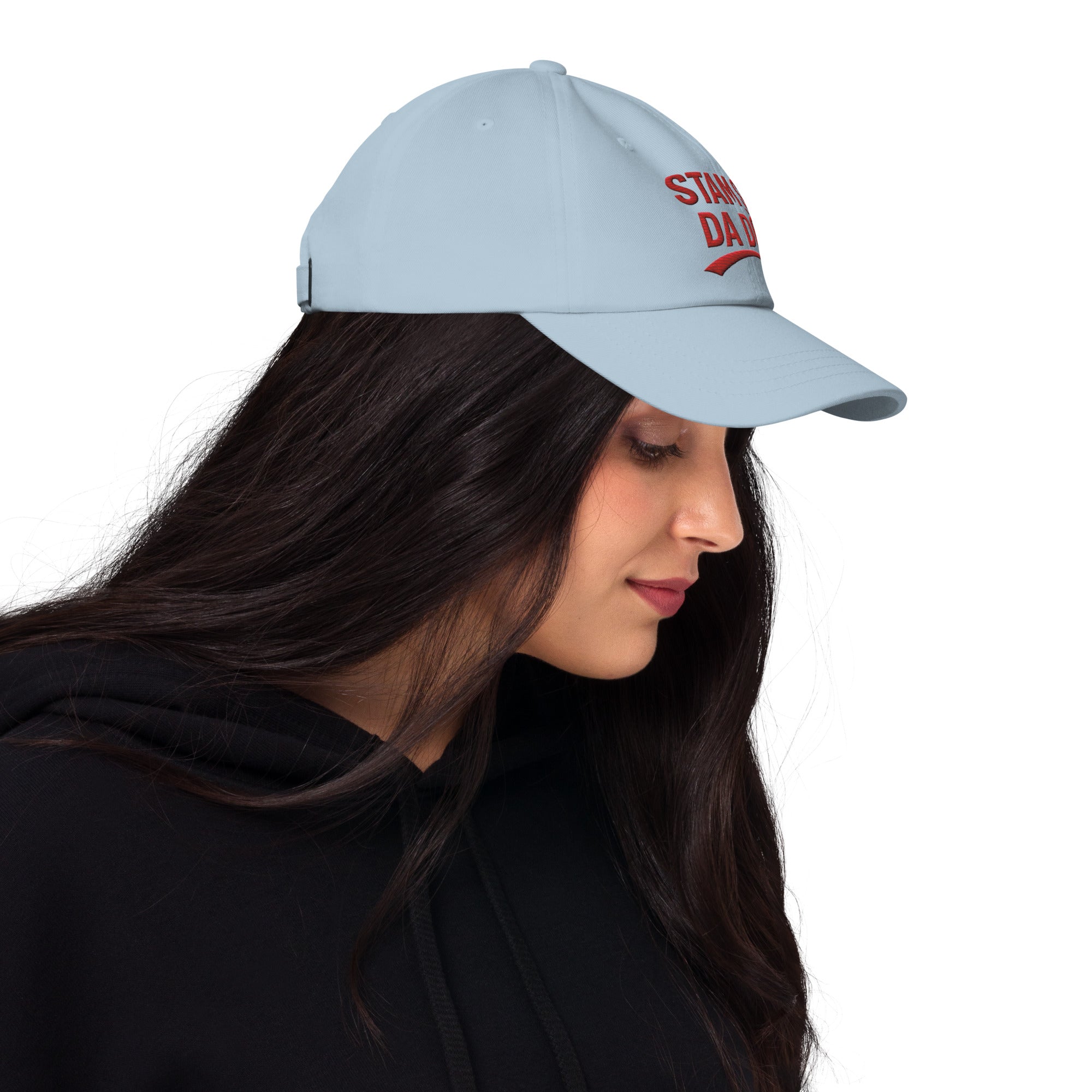 Ricamo Personalizzato - Cappellino Ricamato Unisex Da Baseball Regolabile – Design Stam Sò da Dòs-Biiply