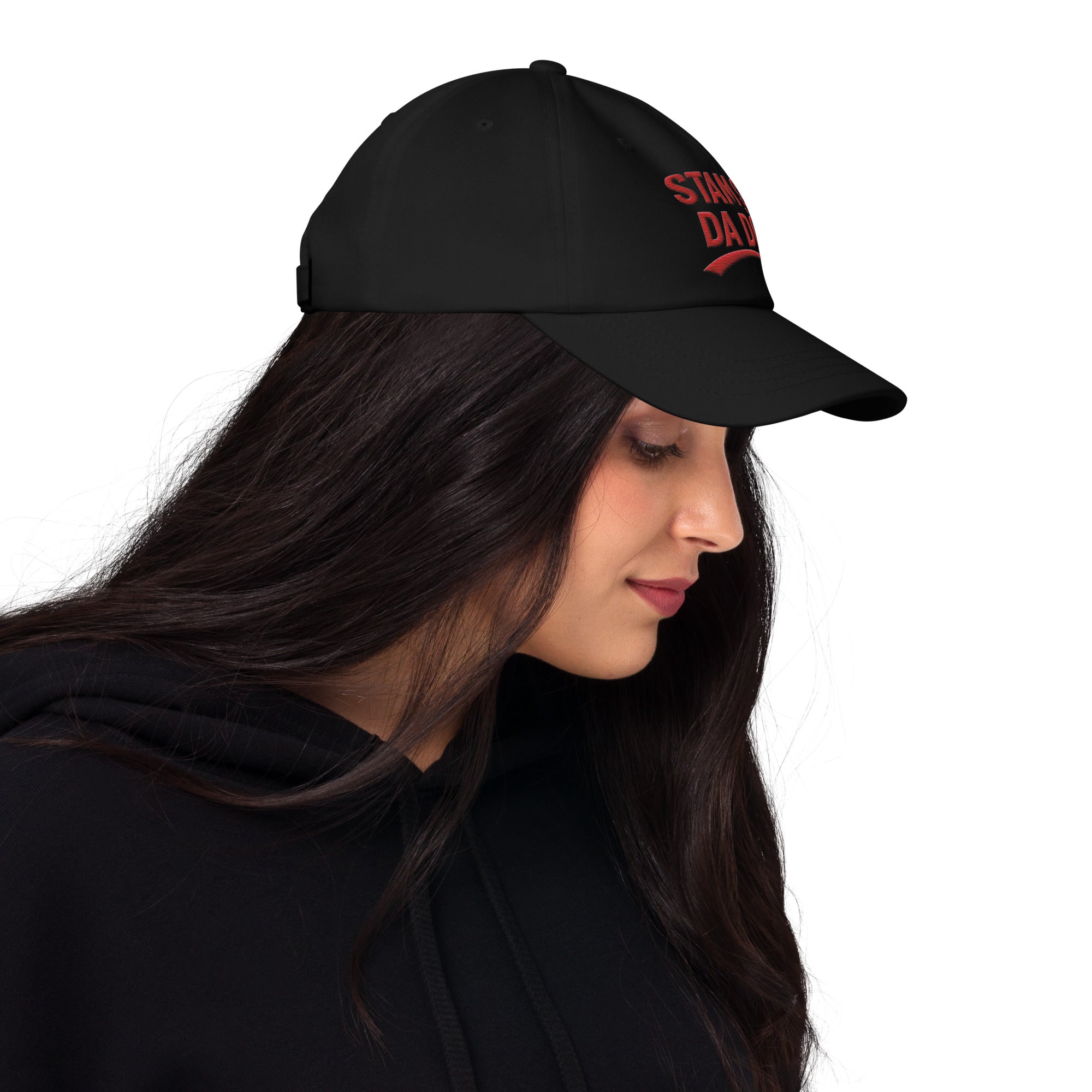 Ricamo Personalizzato - Cappellino Ricamato Unisex Da Baseball Regolabile – Design Stam Sò da Dòs-Biiply