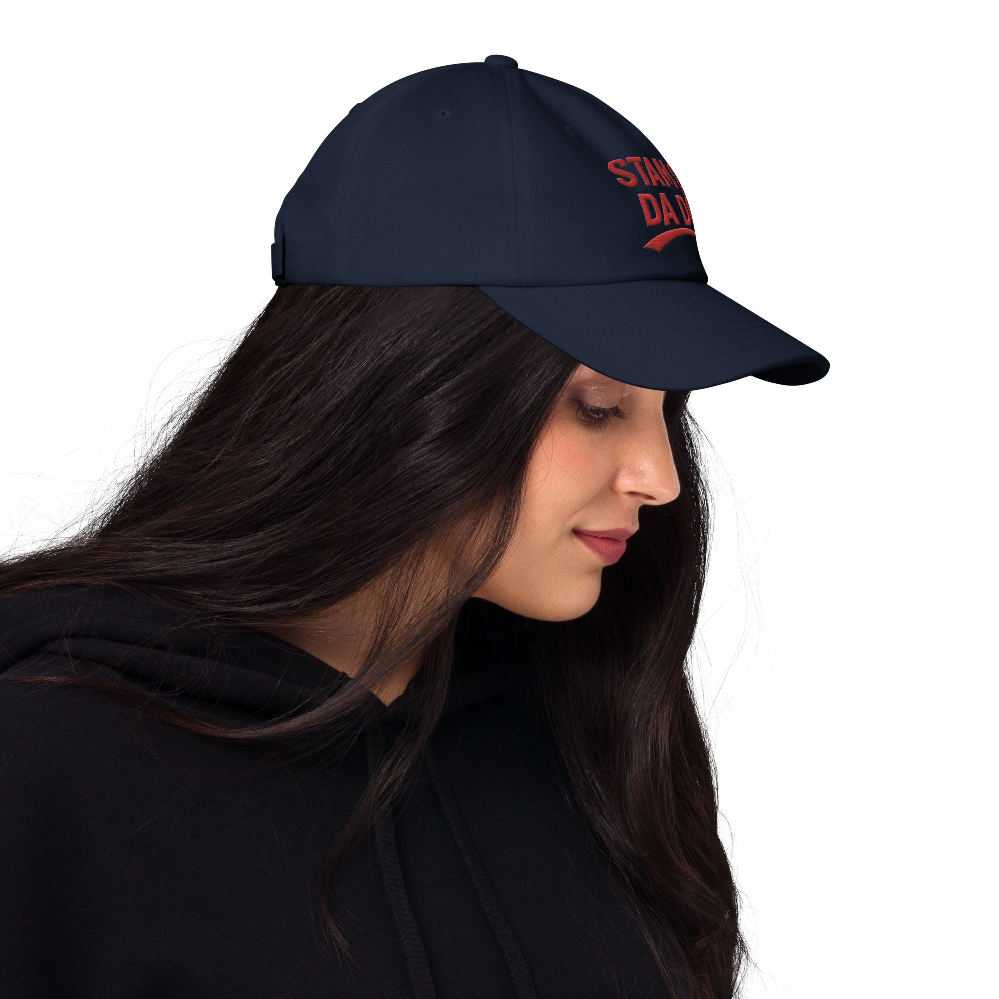 Ricamo Personalizzato - Cappellino Ricamato Unisex Da Baseball Regolabile – Design Stam Sò da Dòs-Biiply
