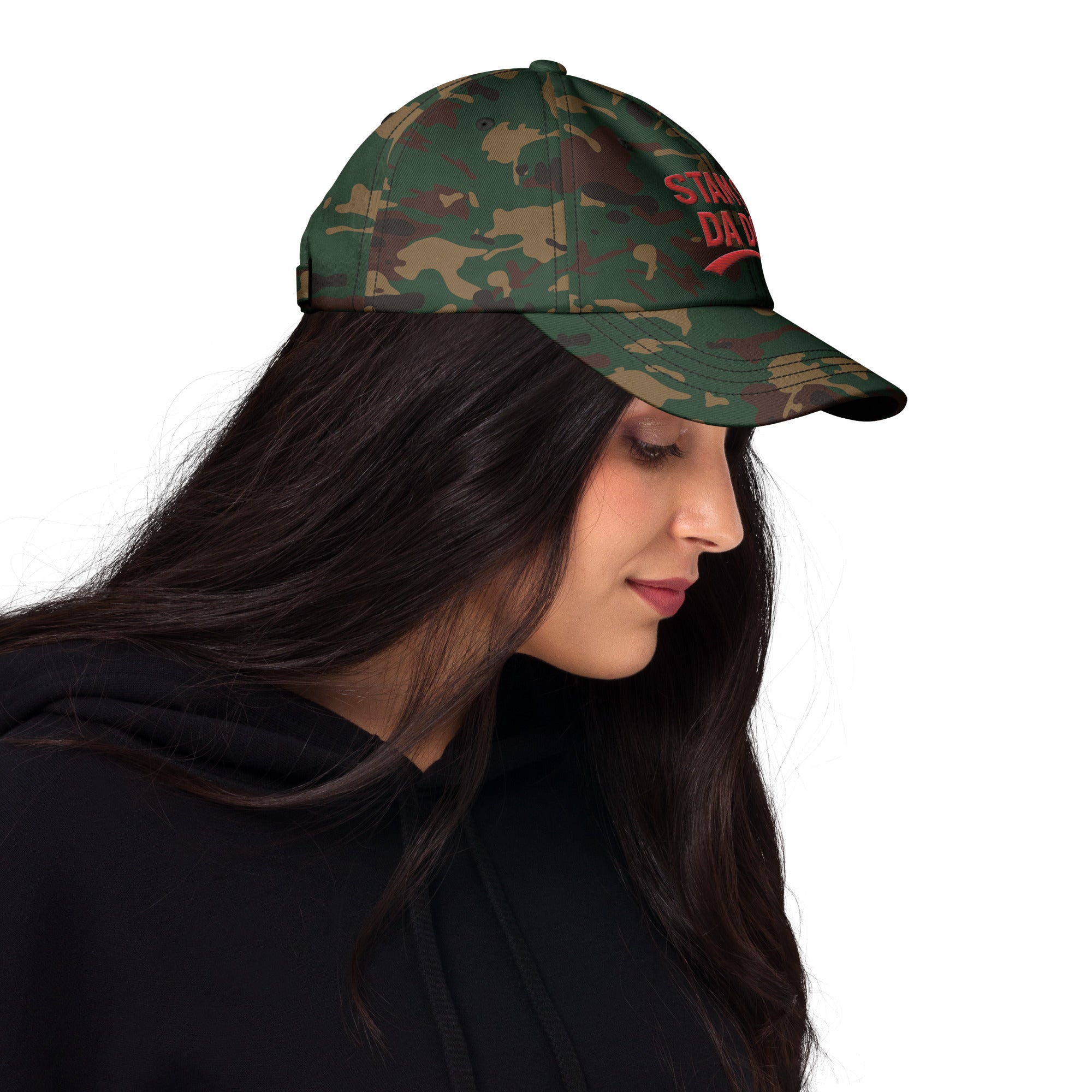 Ricamo Personalizzato - Cappellino Ricamato Unisex Da Baseball Regolabile – Design Stam Sò da Dòs-Biiply