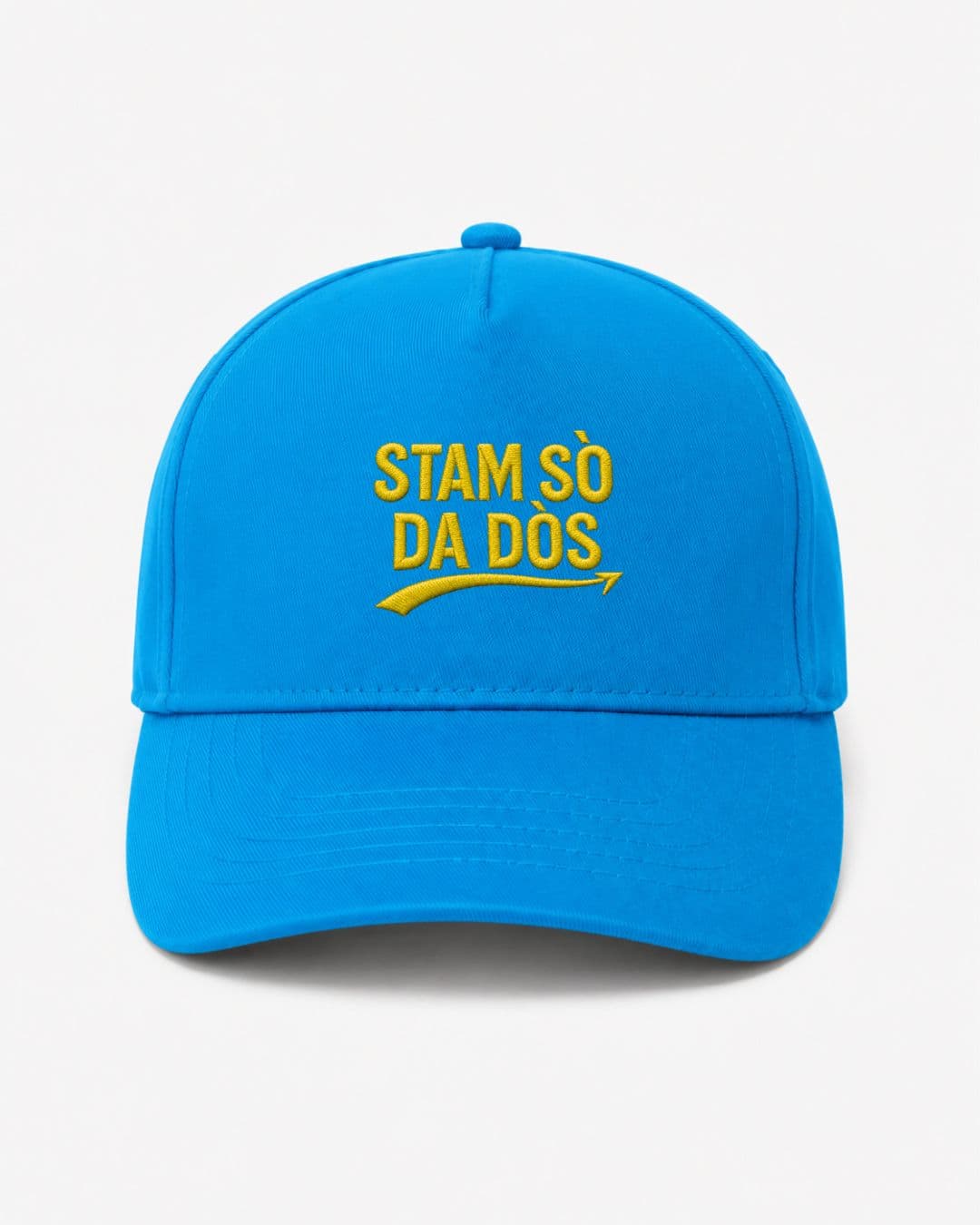 Ricamo Personalizzato - Cappellino Ricamato Unisex Da Baseball Regolabile – Design Stam sò da dòs-Biiply
