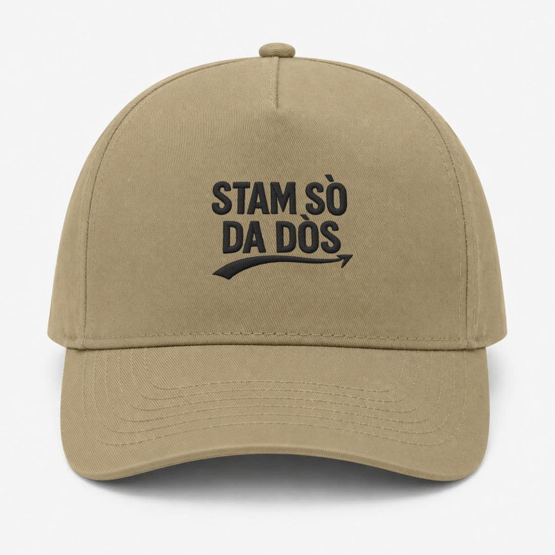 Ricamo Personalizzato - Cappellino Ricamato Unisex Da Baseball Regolabile – Design Stam sò da dòs-Biiply