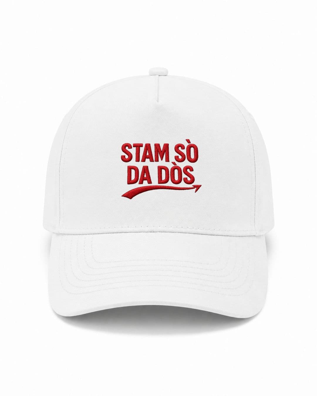 Ricamo Personalizzato - Cappellino Ricamato Unisex Da Baseball Regolabile – Design Stam sò da dòs-Biiply