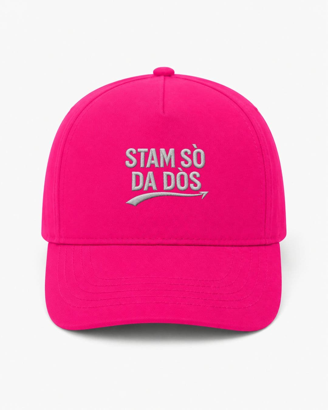 Ricamo Personalizzato - Cappellino Ricamato Unisex Da Baseball Regolabile – Design Stam sò da dòs-Biiply