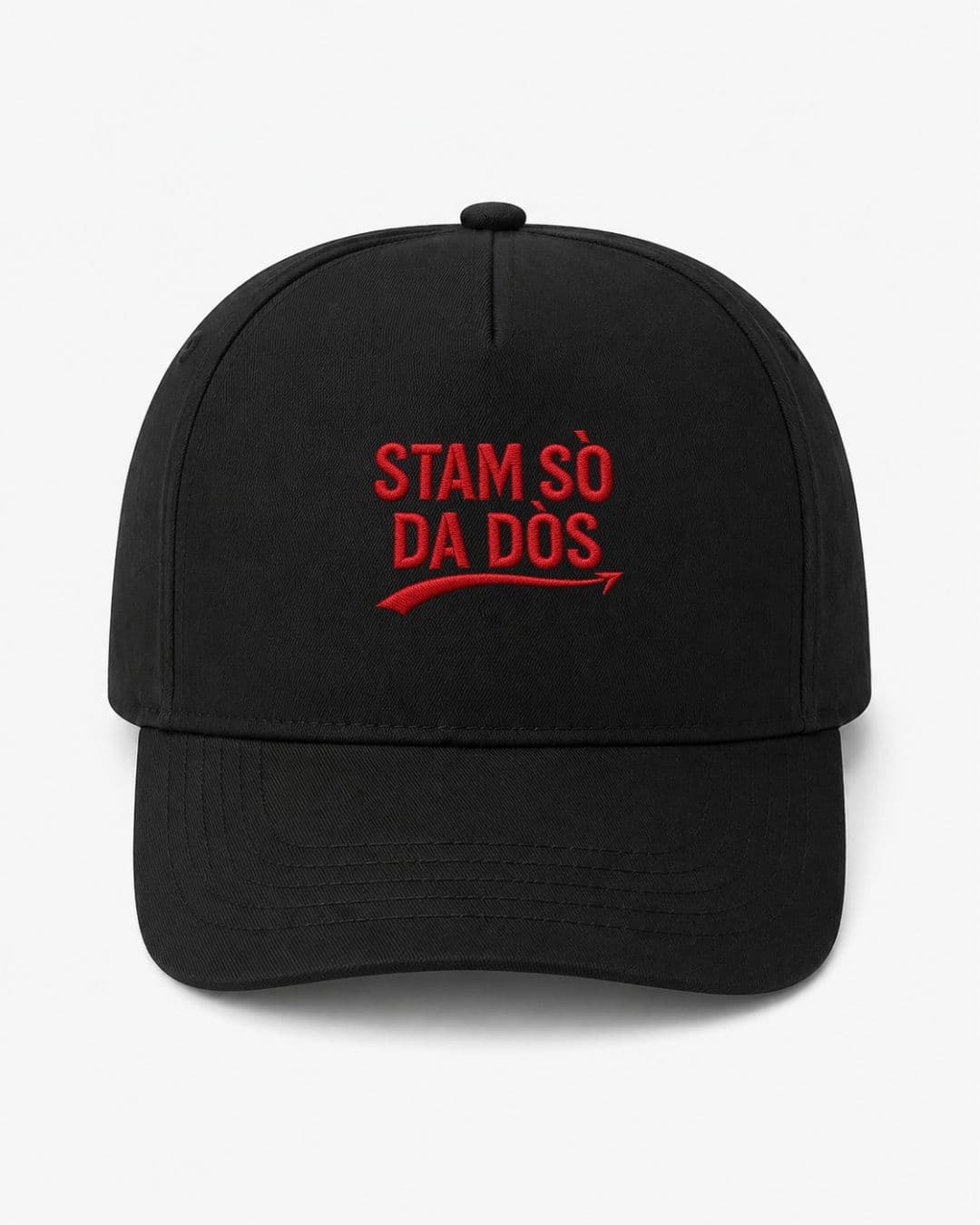 Ricamo Personalizzato - Cappellino Ricamato Unisex Da Baseball Regolabile – Design Stam sò da dòs-Biiply