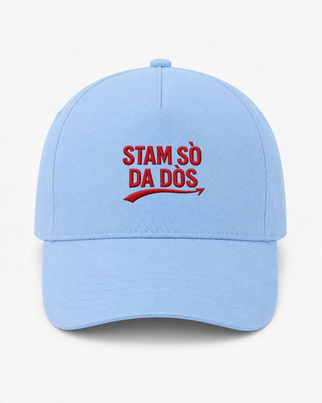 Ricamo Personalizzato - Cappellino Ricamato Unisex Da Baseball Regolabile – Design Stam sò da dòs-Biiply
