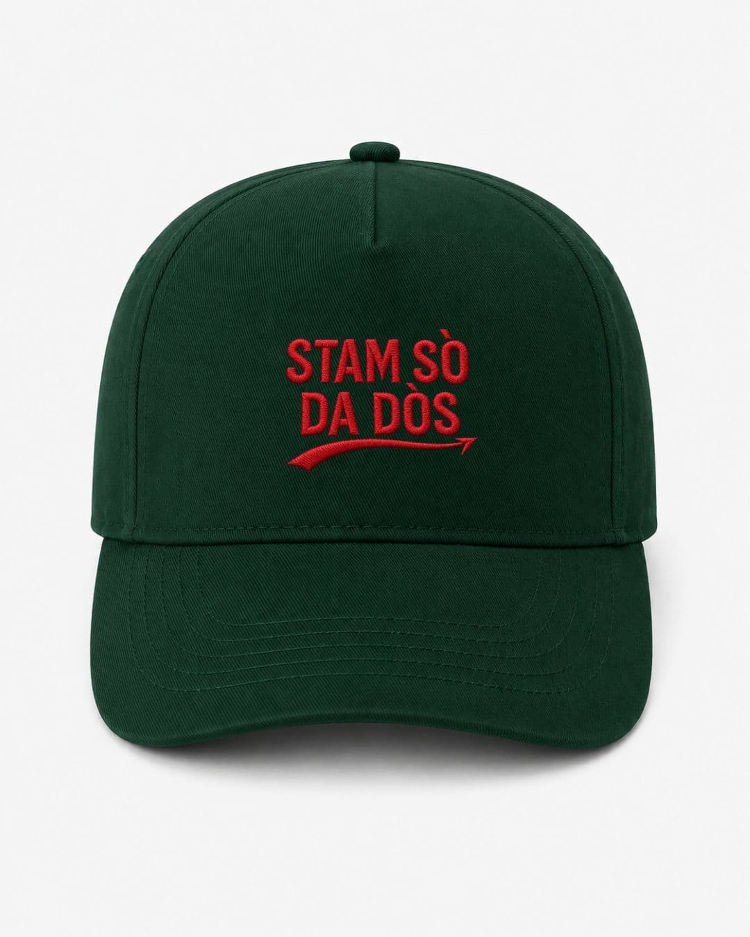 Ricamo Personalizzato - Cappellino Ricamato Unisex Da Baseball Regolabile – Design Stam sò da dòs-Biiply