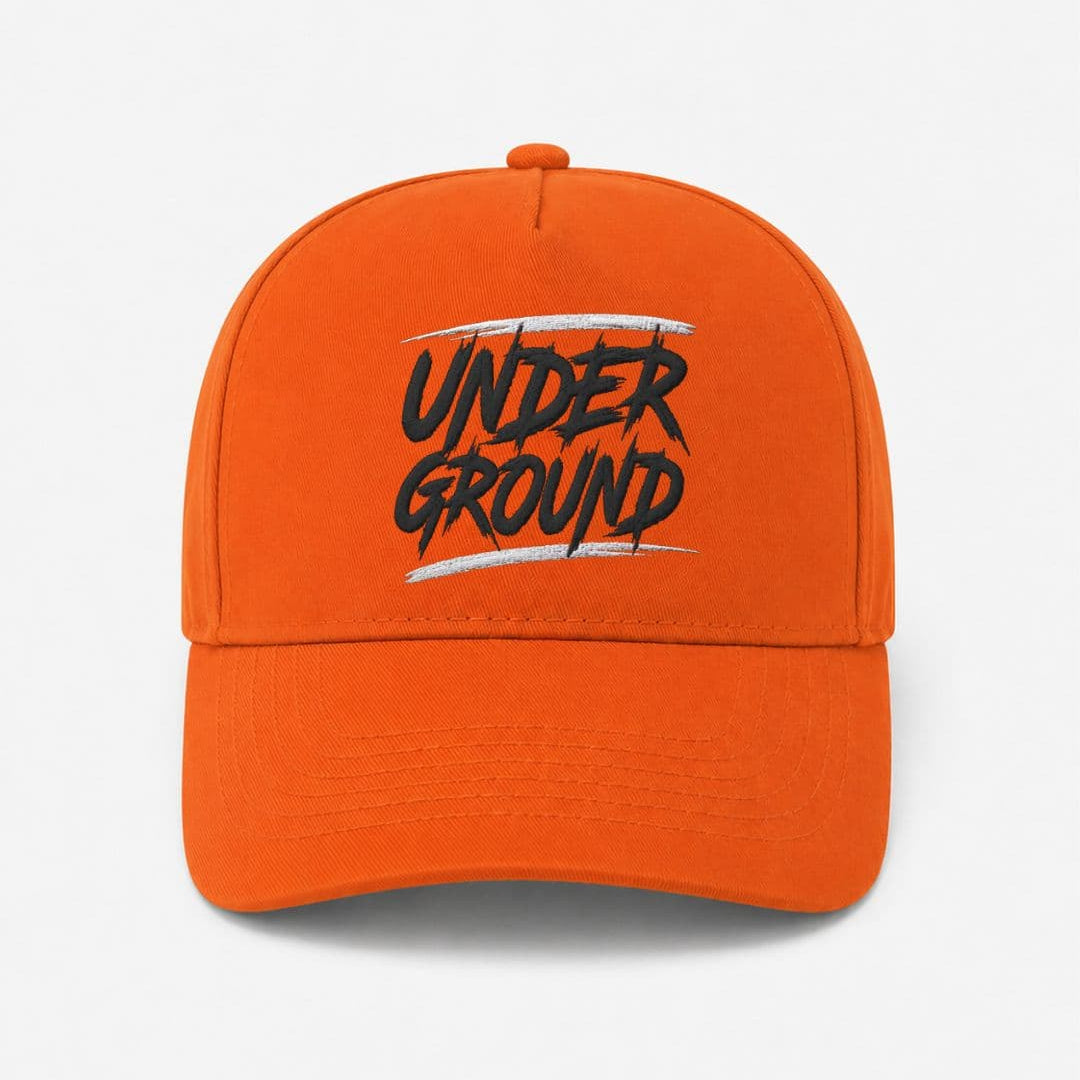 Ricamo Personalizzato - Cappellino Ricamato Unisex Da Baseball Regolabile – Design Underground-Biiply