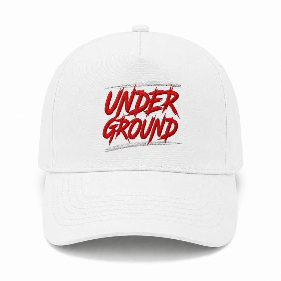 Ricamo Personalizzato - Cappellino Ricamato Unisex Da Baseball Regolabile – Design Underground-Biiply