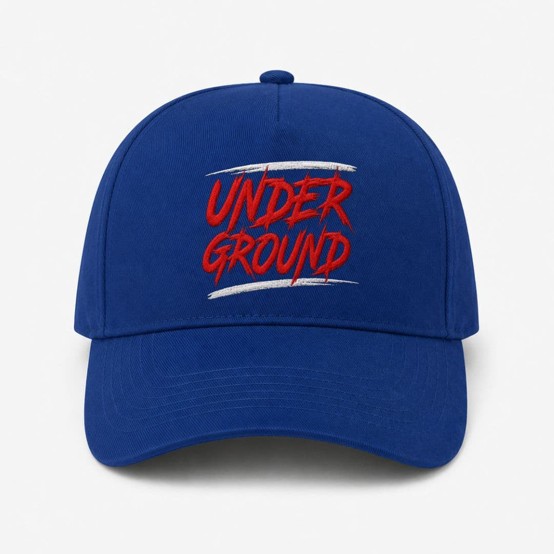 Ricamo Personalizzato - Cappellino Ricamato Unisex Da Baseball Regolabile – Design Underground-Biiply
