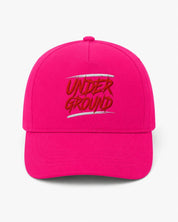 Ricamo Personalizzato - Cappellino Ricamato Unisex Da Baseball Regolabile – Design Underground-Biiply