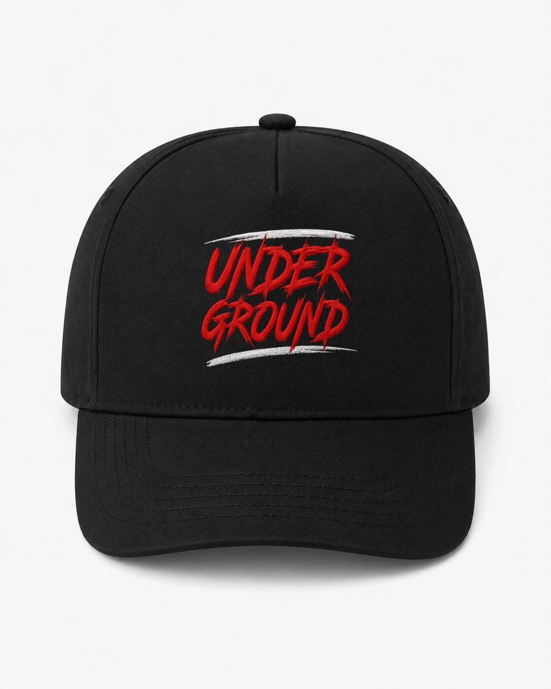 Ricamo Personalizzato - Cappellino Ricamato Unisex Da Baseball Regolabile – Design Underground-Biiply