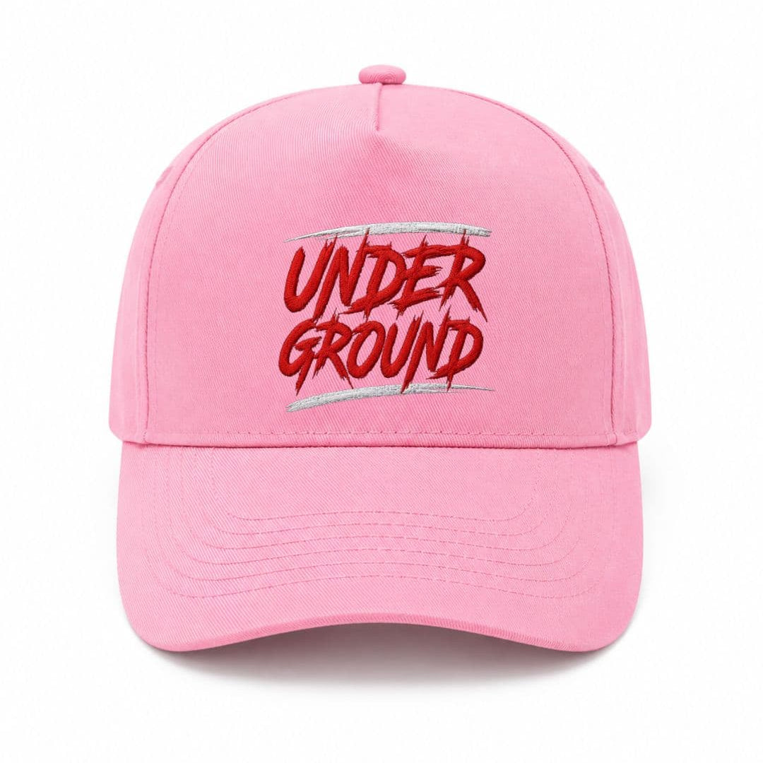 Ricamo Personalizzato - Cappellino Ricamato Unisex Da Baseball Regolabile – Design Underground-Biiply