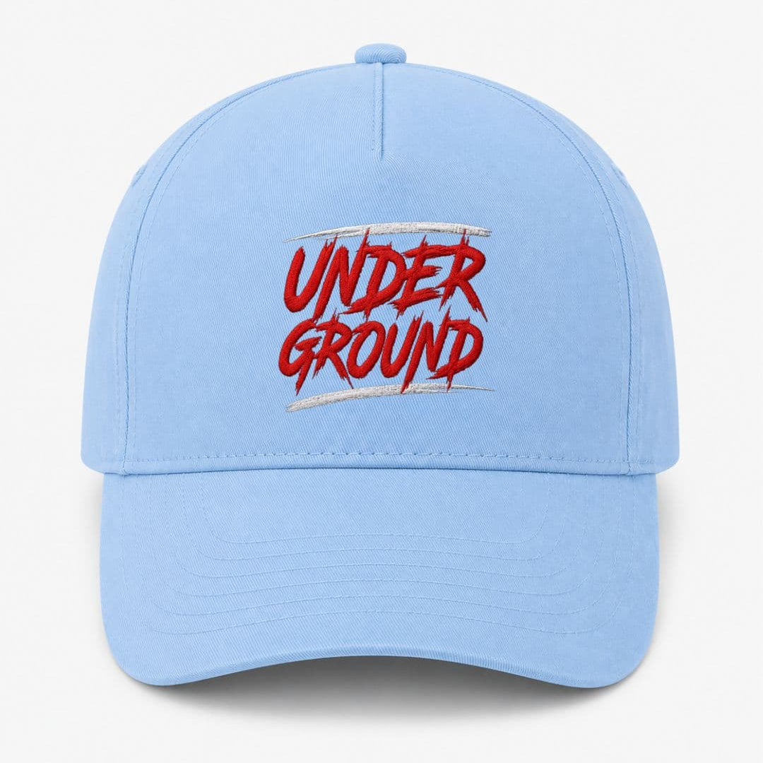 Ricamo Personalizzato - Cappellino Ricamato Unisex Da Baseball Regolabile – Design Underground-Biiply