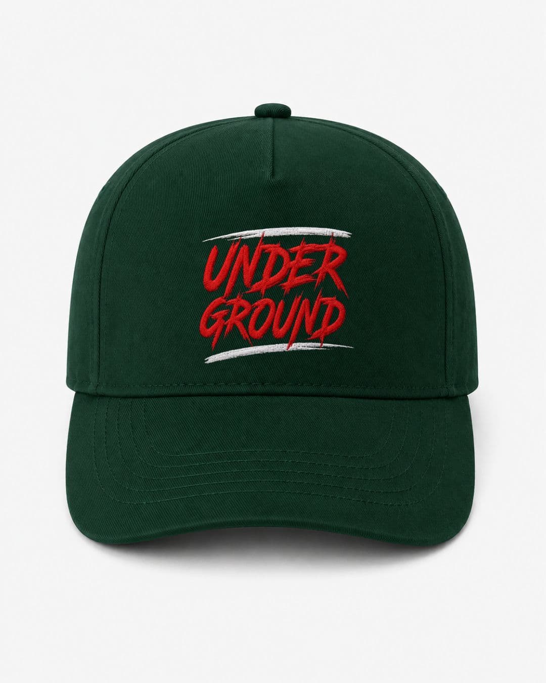 Ricamo Personalizzato - Cappellino Ricamato Unisex Da Baseball Regolabile – Design Underground-Biiply