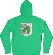 Ricamo Personalizzato - Felpa Ricamata Posteriormente Unisex – Morbida con Cappuccio e Tasca Frontale – Corpo di Gendarmeria-Biiply