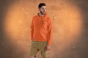 Ricamo Personalizzato - Felpa Ricamata Unisex Con Cappuccio – Morbida e Confortevole – Design Wine is my therapy-Biiply