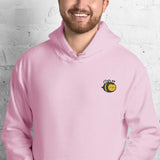Unisex Embroidered Hoodie – Soft – Bee Design