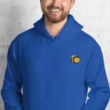 Unisex Embroidered Hoodie – Soft – Bee Design