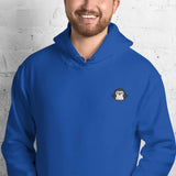 Unisex Embroidered Hoodie – Soft – Penguin Design