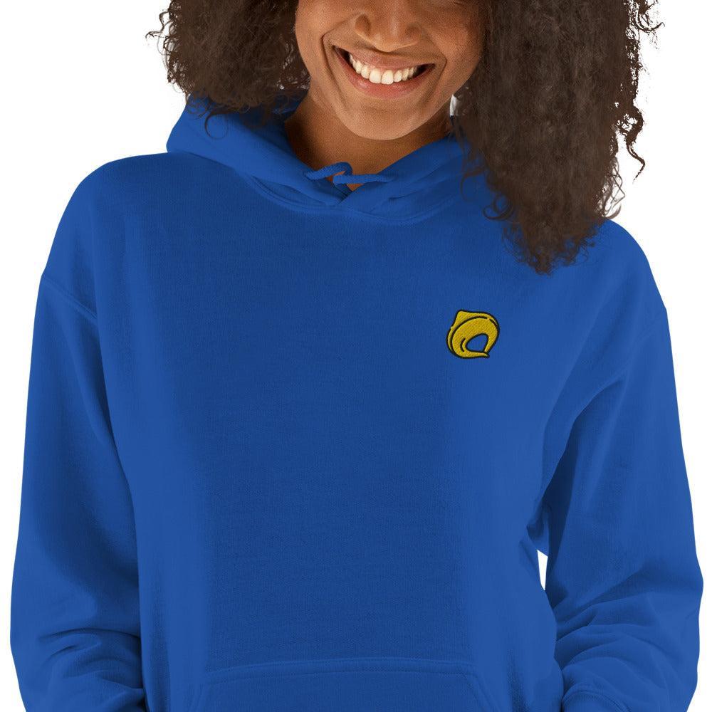 Ricamo Personalizzato - Felpa Ricamata Unisex con Cappuccio – Morbida – Design Turtléin-Biiply