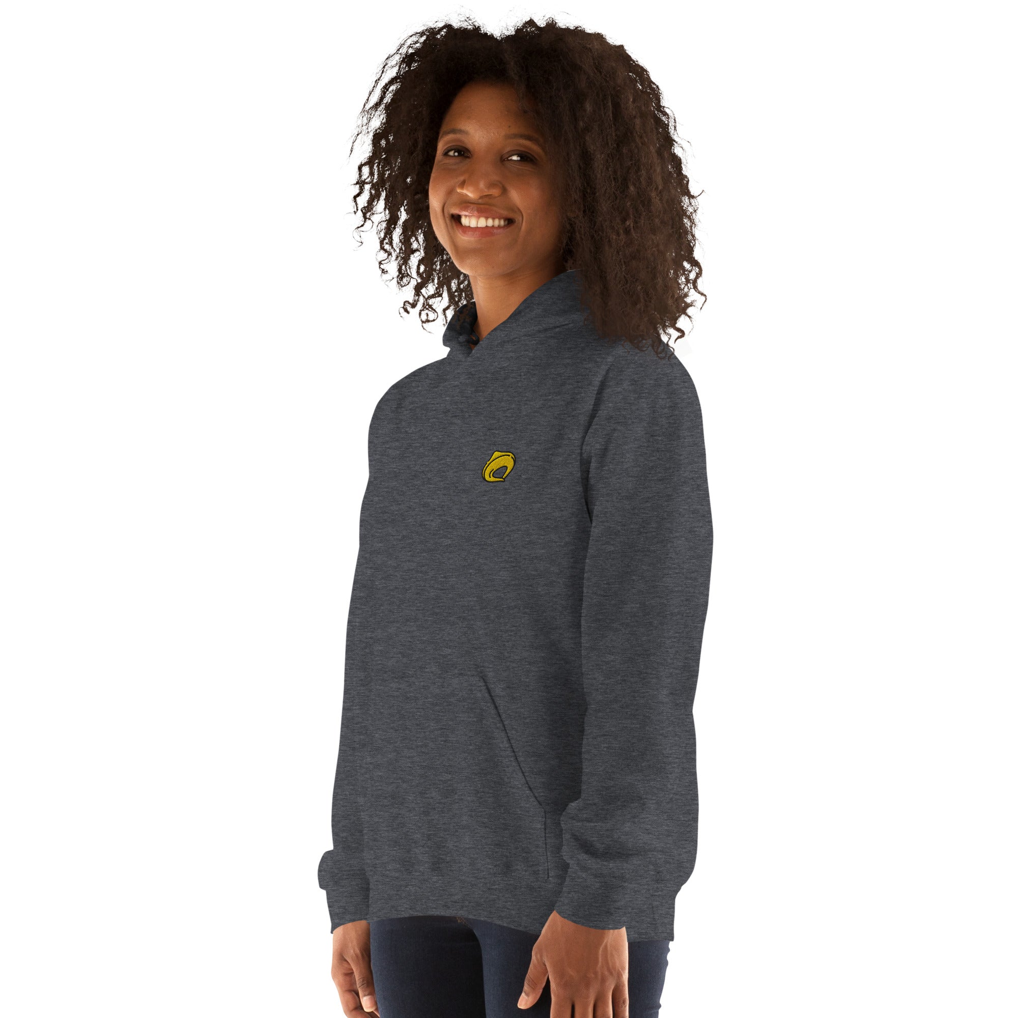 Ricamo Personalizzato - Felpa Ricamata Unisex con Cappuccio – Morbida – Design Turtléin-Biiply