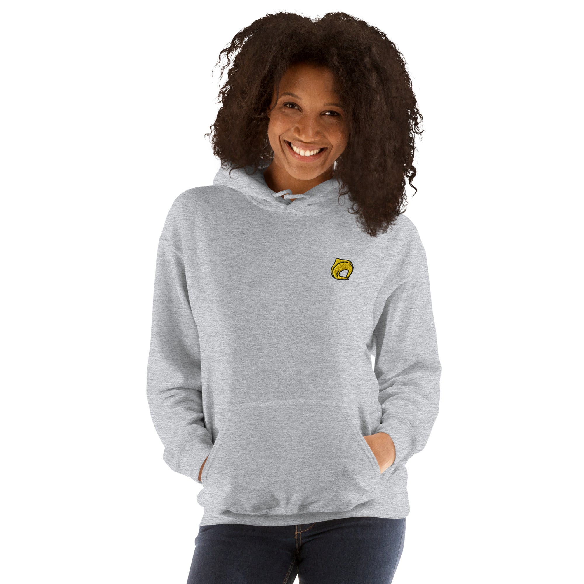 Ricamo Personalizzato - Felpa Ricamata Unisex con Cappuccio – Morbida – Design Turtléin-Biiply