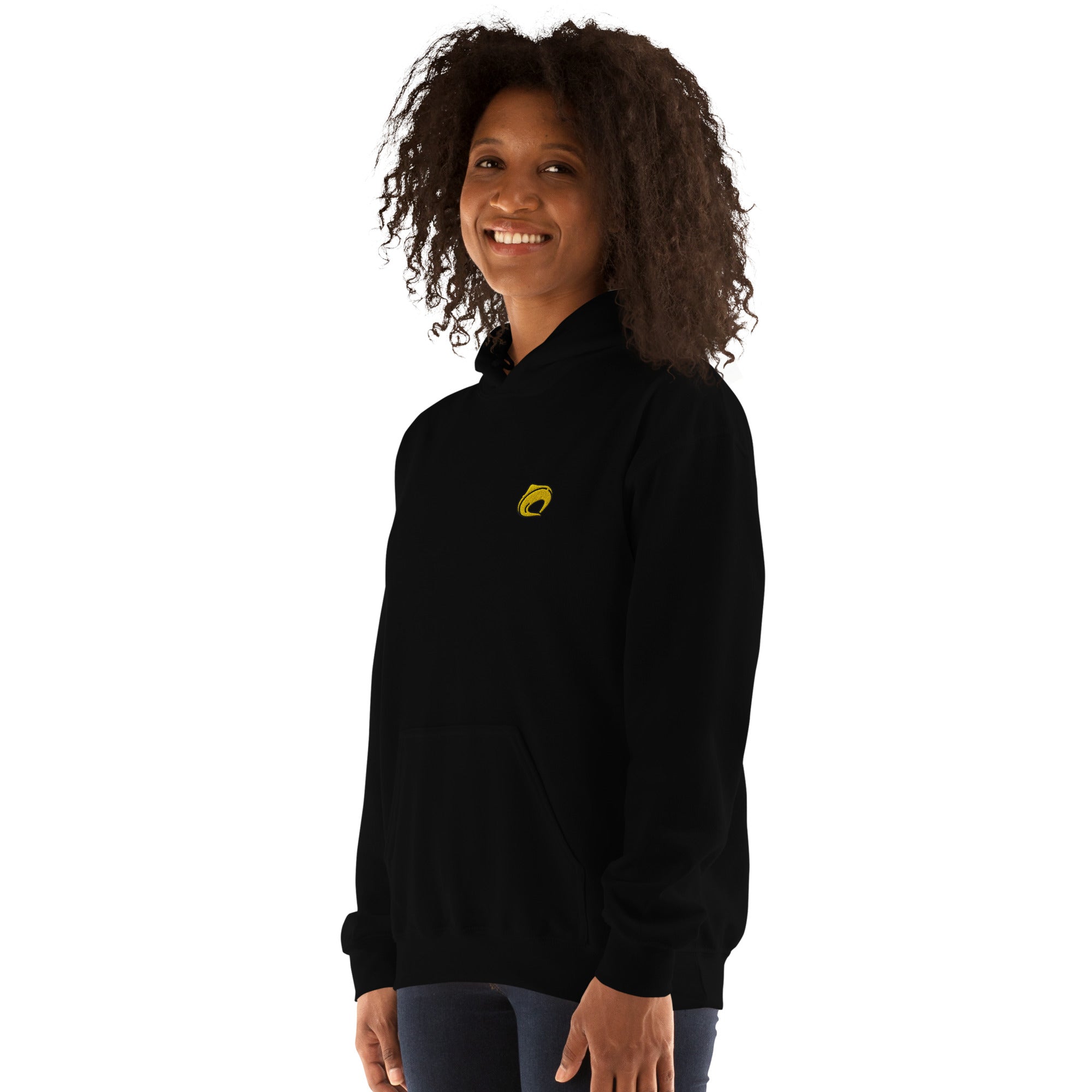 Ricamo Personalizzato - Felpa Ricamata Unisex con Cappuccio – Morbida – Design Turtléin-Biiply