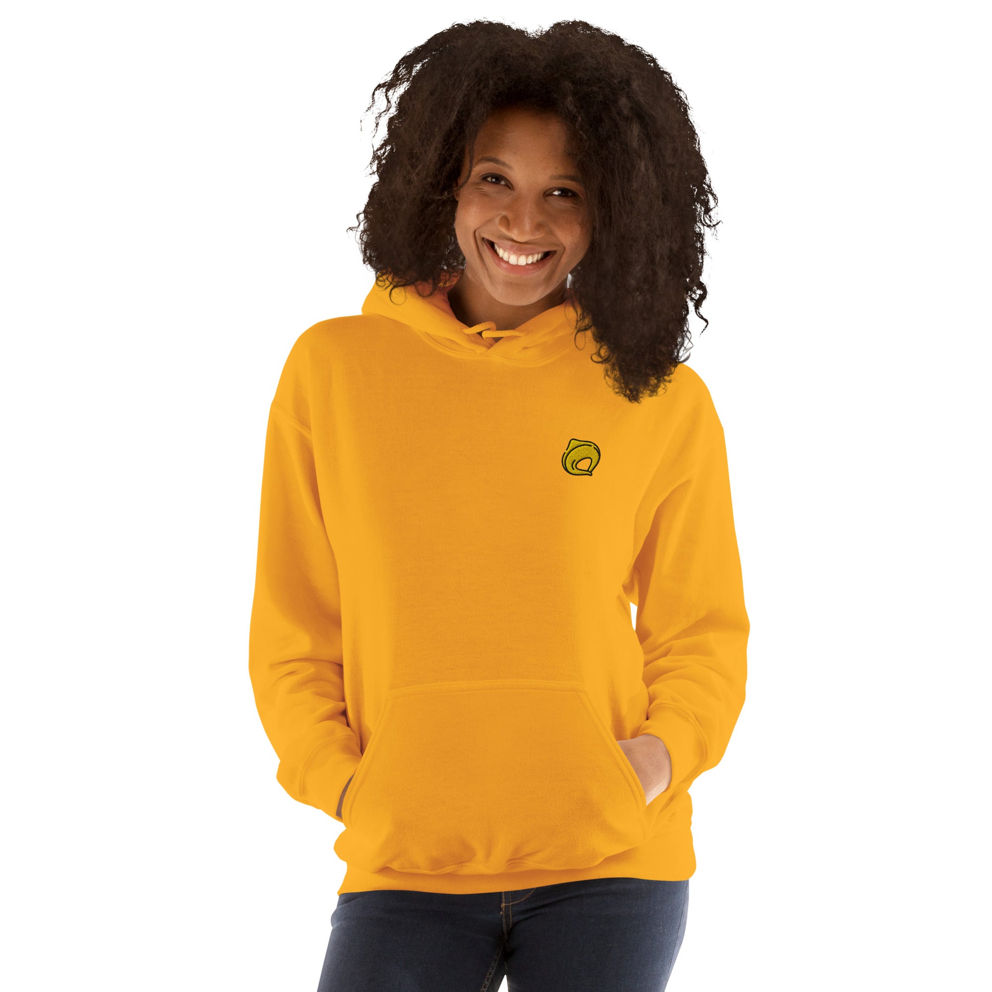 Ricamo Personalizzato - Felpa Ricamata Unisex con Cappuccio – Morbida – Design Turtléin-Biiply