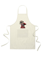 Grembiule in Cotone Riciclato – Sostenibile e Pratico – Cucina e Lavoro – Design Ricamato Super Nonno