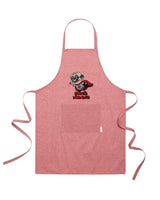 Grembiule in Cotone Riciclato – Sostenibile e Pratico – Cucina e Lavoro – Design Ricamato Super Nonno