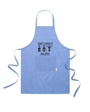 Ricamo Personalizzato - Grembiule in Cotone Riciclato – Sostenibile e Pratico – Cucina e Lavoro – Design Ricamato Today's workout and repeat-Biiply
