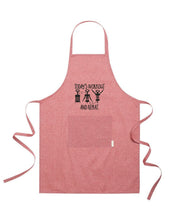 Ricamo Personalizzato - Grembiule in Cotone Riciclato – Sostenibile e Pratico – Cucina e Lavoro – Design Ricamato Today's workout and repeat-Biiply