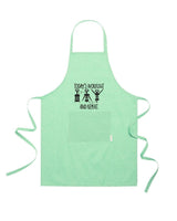 Grembiule in Cotone Riciclato – Sostenibile e Pratico – Cucina e Lavoro – Design Ricamato Today's workout and repeat