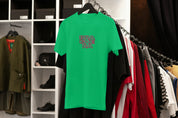 Ricamo Personalizzato - T-Shirt Unisex Ricamata 100% Cotone – Confortevole – Design Braghera Effetto Outline-Biiply