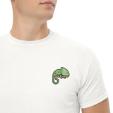 Unisex Embroidered T-Shirt 100% Cotton – Comfortable – Chameleon Design