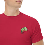 Unisex Embroidered T-Shirt 100% Cotton – Comfortable – Chameleon Design