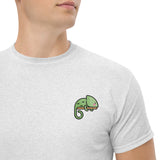 Unisex Embroidered T-Shirt 100% Cotton – Comfortable – Chameleon Design