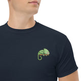 Unisex Embroidered T-Shirt 100% Cotton – Comfortable – Chameleon Design