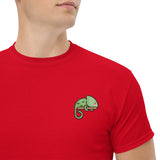 Unisex Embroidered T-Shirt 100% Cotton – Comfortable – Chameleon Design
