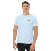 Ricamo Personalizzato - T-Shirt Unisex Ricamata 100% Cotone – Confortevole – Design Cavallo-Biiply