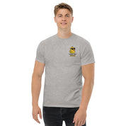 Ricamo Personalizzato - T-Shirt Unisex Ricamata 100% Cotone – Confortevole – Design Che Anatra-Biiply