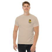 Ricamo Personalizzato - T-Shirt Unisex Ricamata 100% Cotone – Confortevole – Design Che Anatra-Biiply