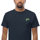 Unisex Embroidered T-Shirt 100% Cotton – Comfortable – Crocodile Design