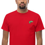 Unisex Embroidered T-Shirt 100% Cotton – Comfortable – Crocodile Design