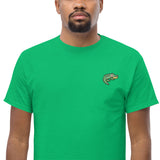 Unisex Embroidered T-Shirt 100% Cotton – Comfortable – Crocodile Design