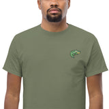 Unisex Embroidered T-Shirt 100% Cotton – Comfortable – Crocodile Design