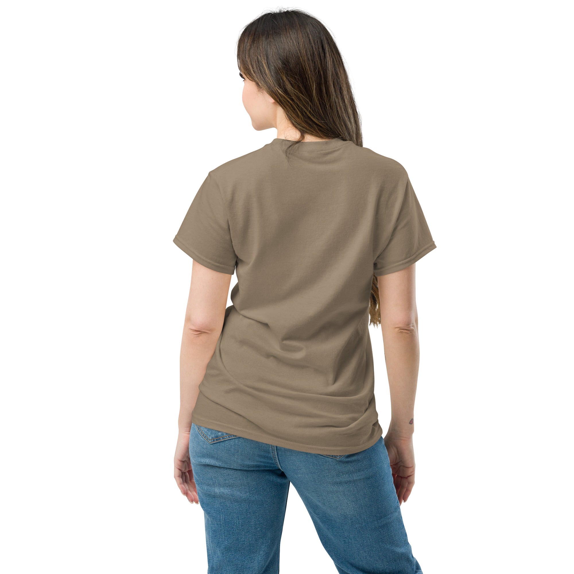 Ricamo Personalizzato - T-Shirt Unisex Ricamata 100% Cotone – Confortevole – Design Diplomata in casi umani-Biiply
