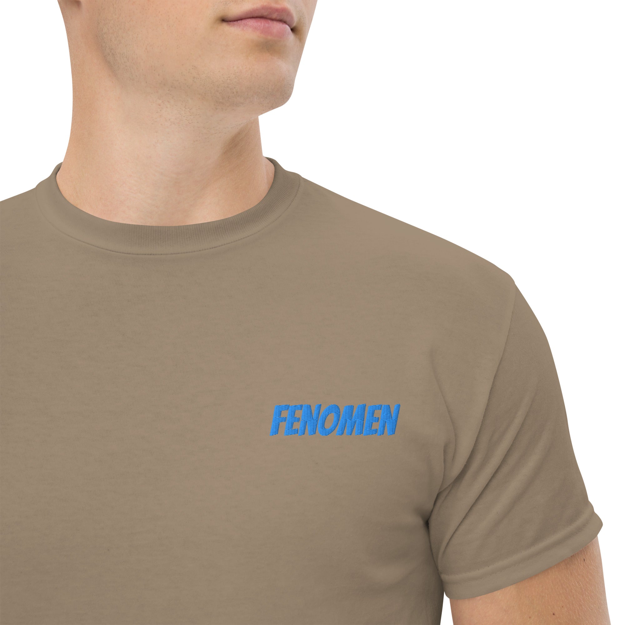 Ricamo Personalizzato - T-Shirt Unisex Ricamata 100% Cotone – Confortevole – Design Fenomen-Biiply